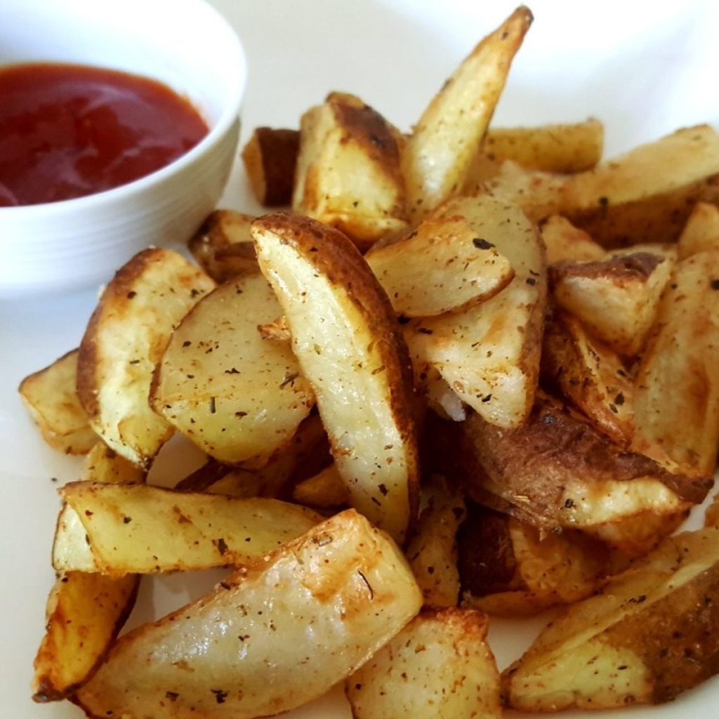 Frites de Pommes de Terre Croustillantes à la Friteuse à Air La