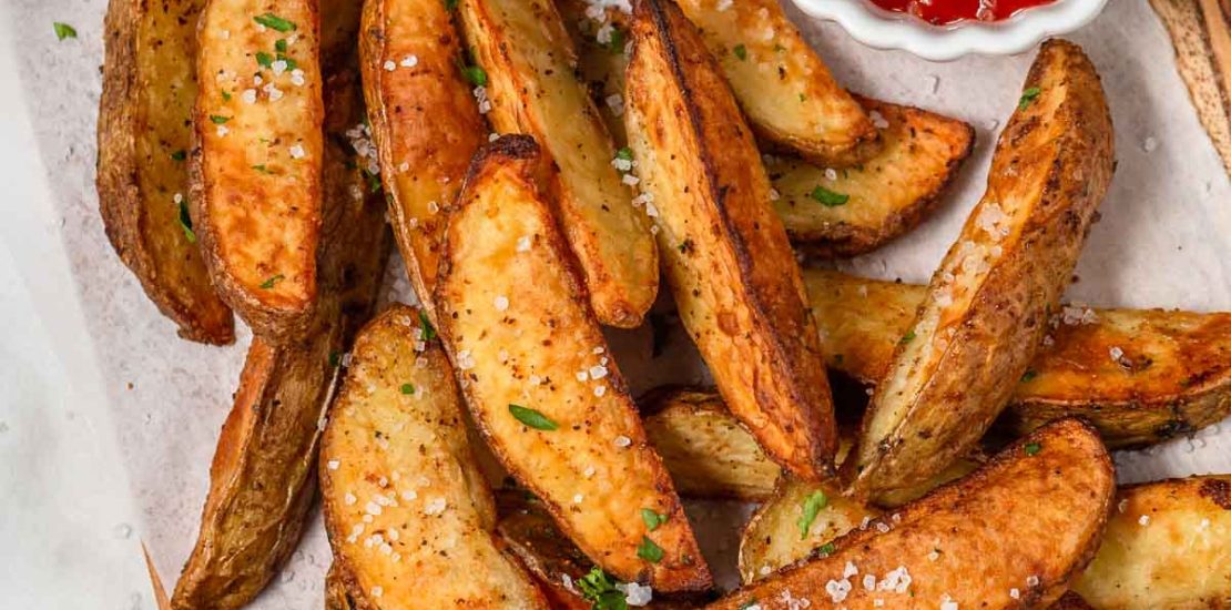 Crispy Air Fryer Potato Wedges – Air Fryer Recipes