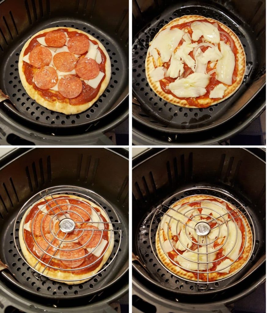 Air Fryer 6 Minute Pita Bread Cheese Pizza Air Fryer Recipes