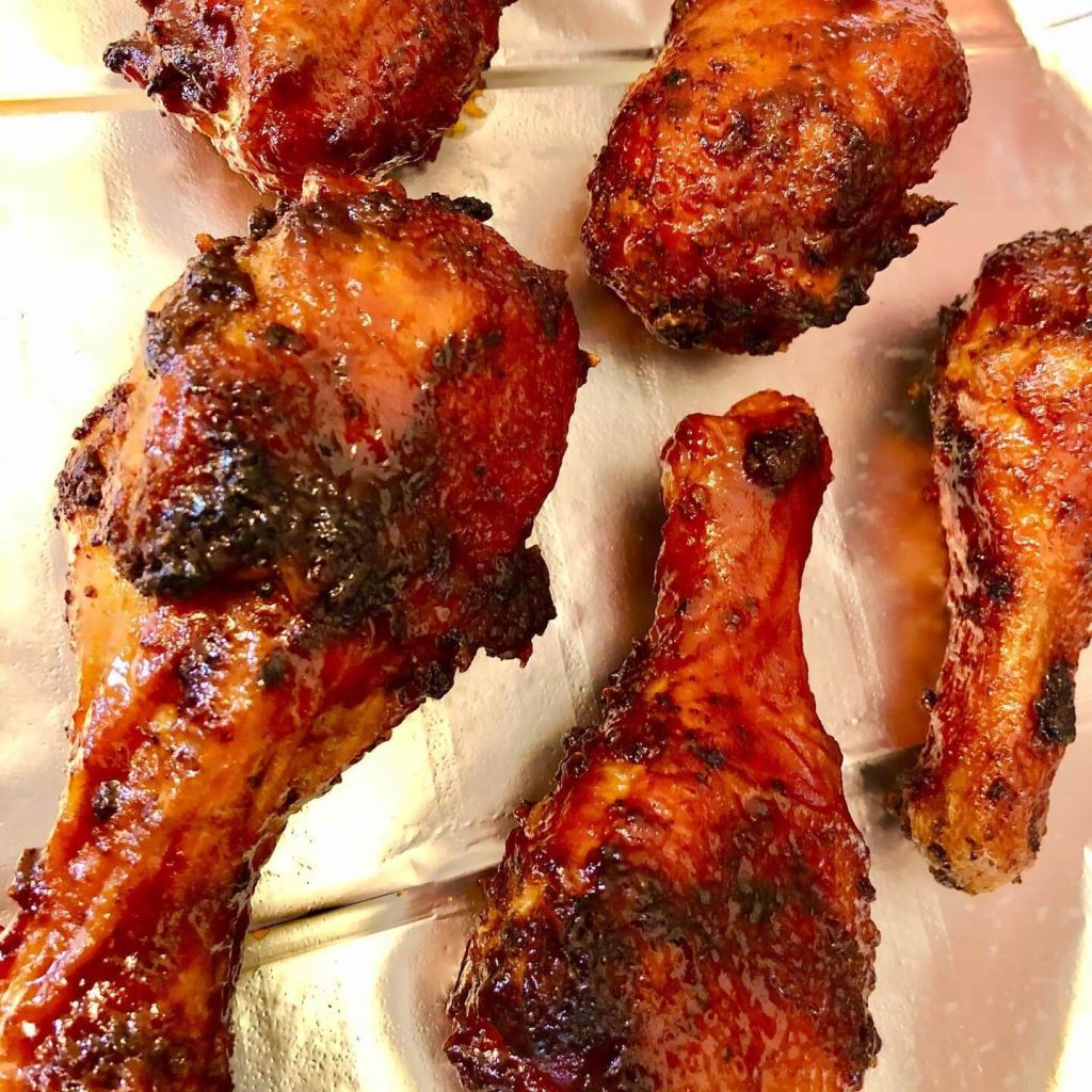 Easy Crispy and Juicy Air Fryer BBQ Chicken Legs in just 23 mins – Air ...