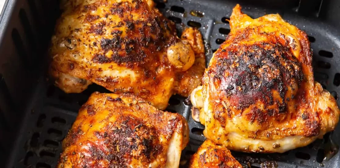 Recette De Cuisses De Poulet Lair Fryer Qui Sera Certainement Votre Nouvelle Favorite