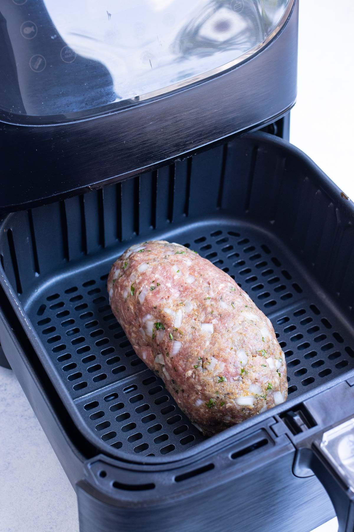 recette d’Air Fryer Meatloaf qui est rapide à préparer et qui fera un