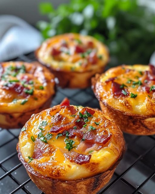 Bouchées Express au Bacon et au Gruyère Recettes de Friteuse à air